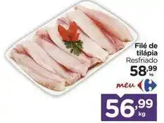 Carrefour De - filé de tilápia oferta