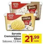 Carrefour Kibon - sorvete cremosíssimo oferta