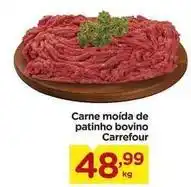 Carrefour Carrefour - carne moída de patinho bovino oferta