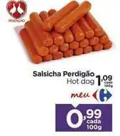 Carrefour Perdigão - salsicha oferta