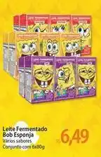 Atacadão Bob esponja - leite fermentado oferta
