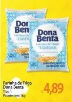 Atacadão Dona benta - farinha de trigo oferta