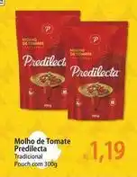 Atacadão Predilecta - molho de tomate oferta