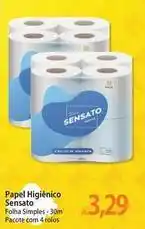 Atacadão Sensaçoes - papel higiénico oferta