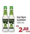 Novo Atacarejo Syn ice - lemon oferta