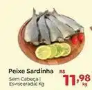 Novo Atacarejo Peixe sardinha oferta