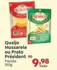 Novo Atacarejo President - queijo mussarela ou prato oferta