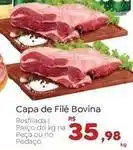 Novo Atacarejo Capa de filé bovina oferta