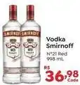 Novo Atacarejo Smirnoff - vodka oferta