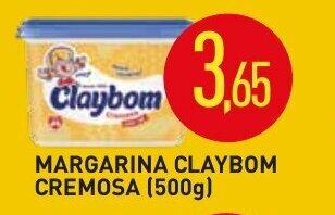 Calvo Atacadista Margarina Claybom cremosa 500g oferta