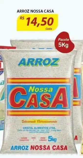 Assaí Atacadista Arroz Nossa Casa 5kg oferta