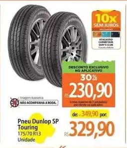 Atacadão Pneu Dunlop SP Touring oferta