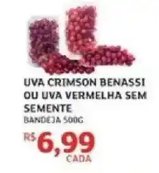 Assaí Atacadista Uva Crimson Benassi ou Uva Vermelha sem Semente oferta