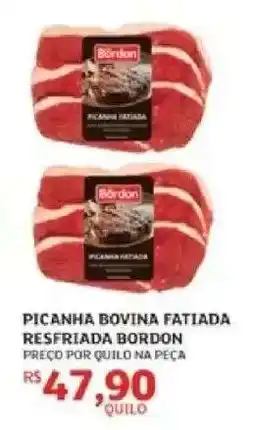 Assaí Atacadista Picanha Bovina Fatiada Resfriada Bordon oferta