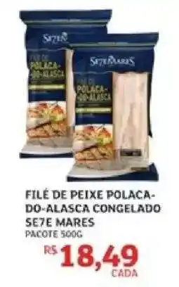 Assaí Atacadista FILÉ DE PEIXE POLACA-DO-ALASCA CONGELADO SE7E MARES oferta