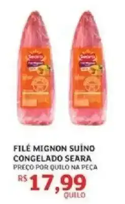 Assaí Atacadista FILÉ MIGNON SUÍNO CONGELADO SEARA oferta