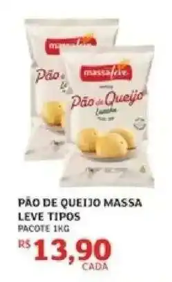 Assaí Atacadista PÃO DE QUEIJO MASSA LEVE TIPOS oferta