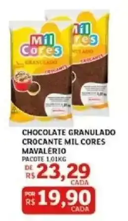 CHOCOLATE GRANULADO CROCANTE MIL CORES MAVALÉRIO