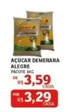 Assaí Atacadista AÇÚCAR DEMERARA ALEGRE oferta