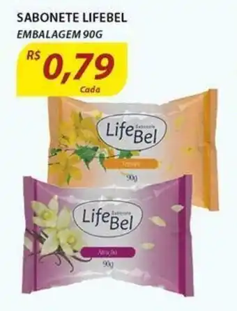 Assaí Atacadista Sabonete Lifebel 90g oferta