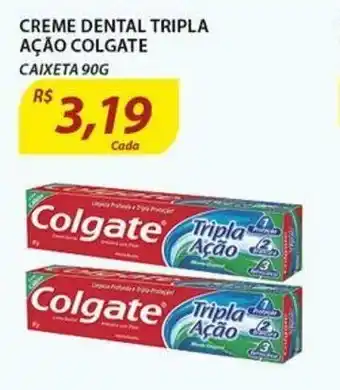 Assaí Atacadista Creme Dental Tripla Acao Colgate 90g oferta