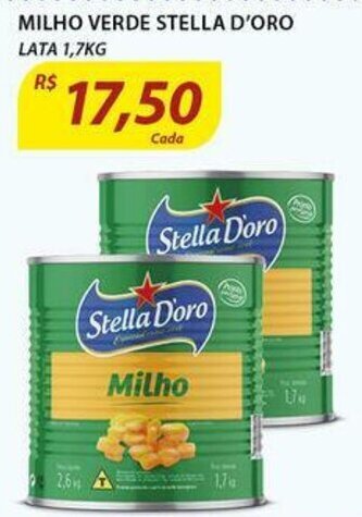 Assaí Atacadista Milho Verde Stella D'Oro 1.7kg oferta