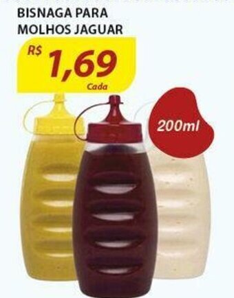 Bisnaga Para Molhos Jaguar 200ml