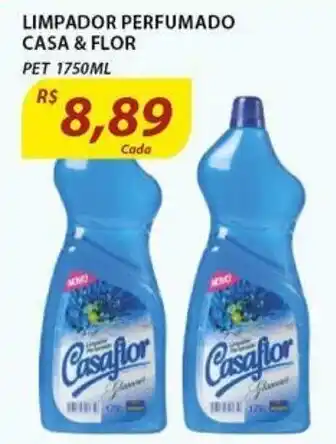 Assaí Atacadista Limpador Perfumado Casa & Flor 1750ml oferta