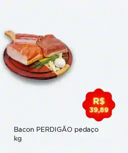 Angeloni Bacon perdigão pedaço oferta