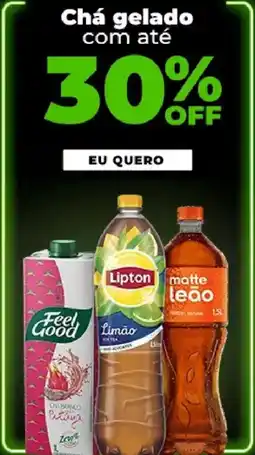 Pão de Açúcar Chá gelado oferta