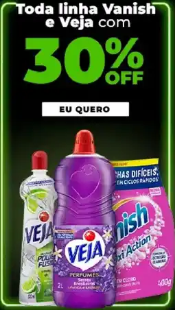 Pão de Açúcar Toda linha Vanish e Veja oferta