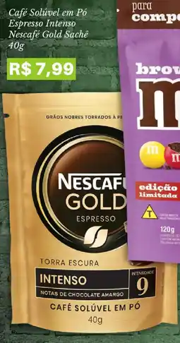 Pão de Açúcar Café solúvel em pó espresso intenso nescafé gold sachê oferta