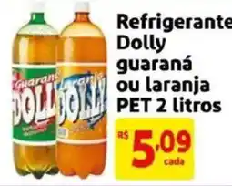 Mercado Extra Refrigerante Dolly guaraná ou laranja oferta
