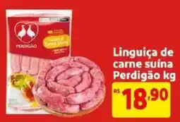 Mercado Extra Linguiça de carne suína Perdigão kg oferta