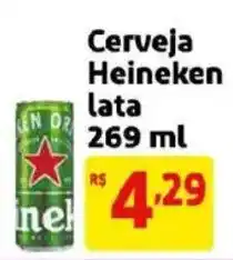 Mercado Extra Cerveja Heineken lata oferta