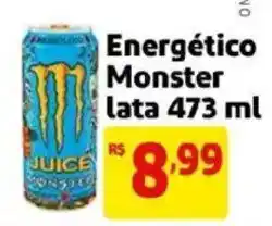 Mercado Extra Energético Monster oferta