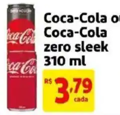 Mercado Extra Coca-Cola ou coca-cola zero sleek oferta