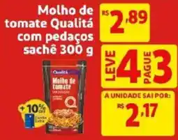 Mercado Extra Molho de tomate Qualidade com pedaços oferta