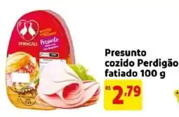 Mercado Extra Presunto cozido Perdigão fatiado oferta