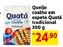 Mercado Extra Queijo coalho em espeto quatá tradicional oferta