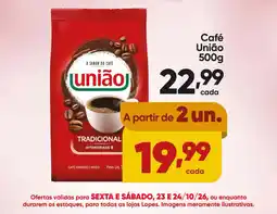 Lopes Supermercados Café União Tradicional oferta