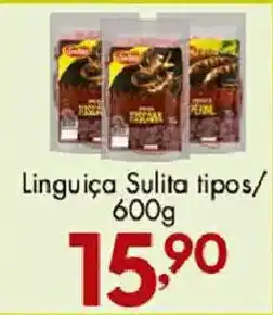 Confiança Supermercados Linguica Sulita tipos oferta