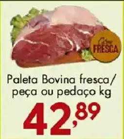 Confiança Supermercados Paleta Bovina fresca oferta