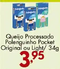 Confiança Supermercados Queijo Processado Polenguinho Pocket Original ou Light oferta