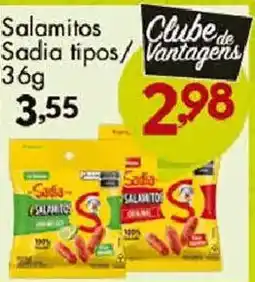 Confiança Supermercados Salamitos Sadia tipos oferta