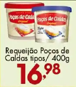 Confiança Supermercados Requeijão Pocos de Caldas tipos oferta