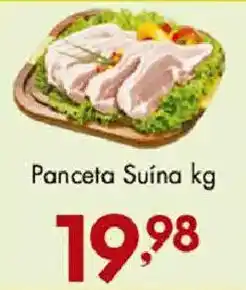 Confiança Supermercados Panceta Suína kg oferta