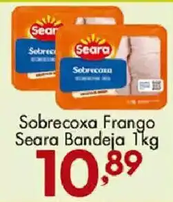 Confiança Supermercados Sobrecoxa Frango Seara Bandeja oferta