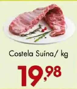 Confiança Supermercados Costela Suína oferta