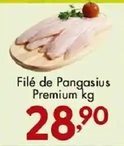 Confiança Supermercados Filé de Pangasius Premium oferta